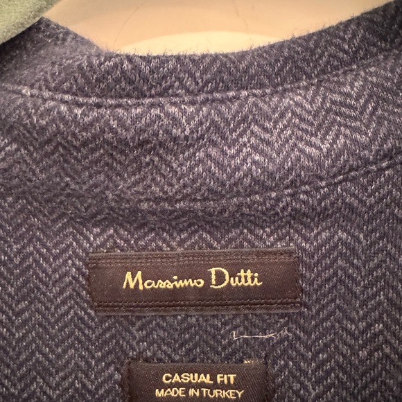 Massimo Dutti COTTON KNIT SWEATER WITH POLO COLLAR. Size xl. - Picture 4 of 5
